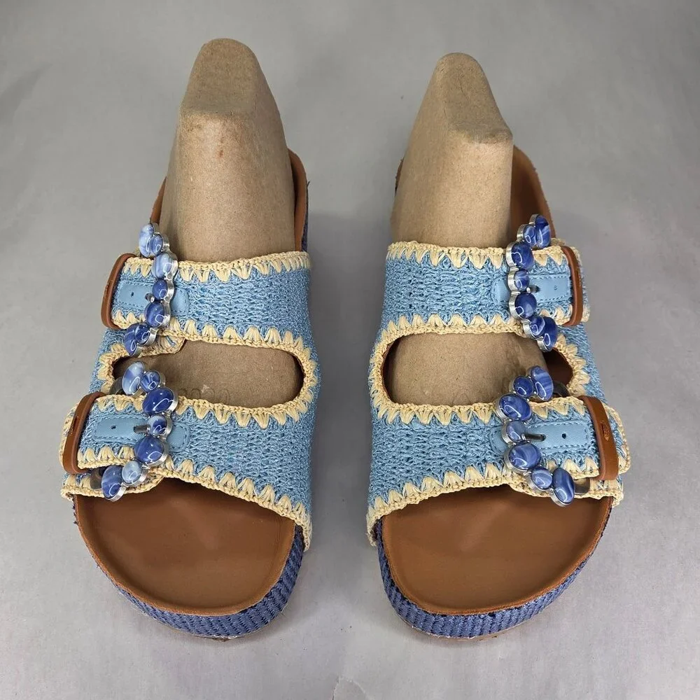 Gentle Souls by Kenneth Cole Women's Kendall Slide Sandals - Picture 2 of 7
